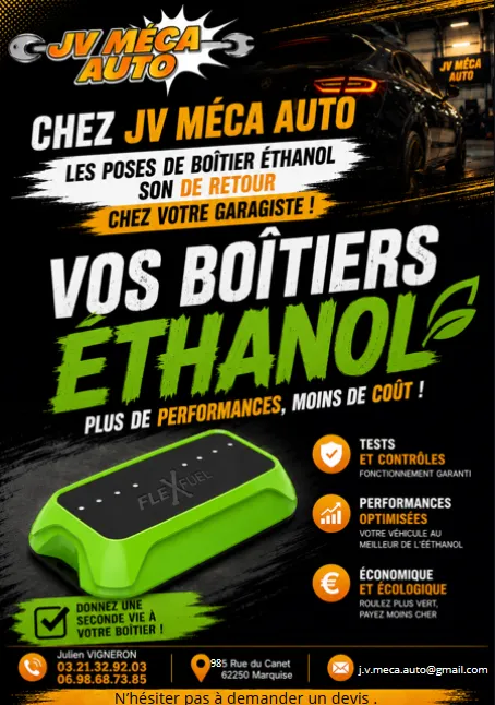 boîtier éthanol